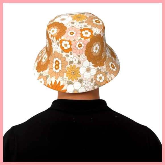 Polyester Bucket Hat Packable Sun Protection Unisex Adult